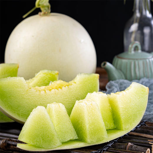 【冰淇淋玉菇甜瓜】口感软糯绵蜜，香甜多汁 商品图0