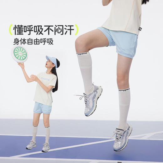 onmygame【呼吸云朵裤】女童运动短裤外穿儿童柔软裤子夏季新款 商品图1