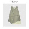 04-1潘依绣丁丁宠粉【清茶绿意】欧根纱拼接双层气质背心连衣裙 W-62878 商品缩略图1