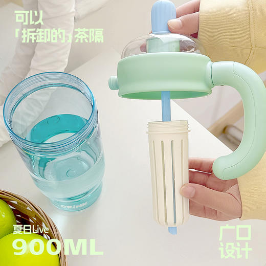 900ml清柠漫语杯塑料杯-纪念日百货门店同款169264036 商品图1