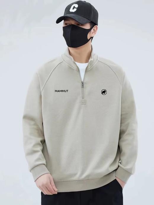 F012815轻量摇粒绒运动透气立领拉链半开襟抓绒上衣 商品图10