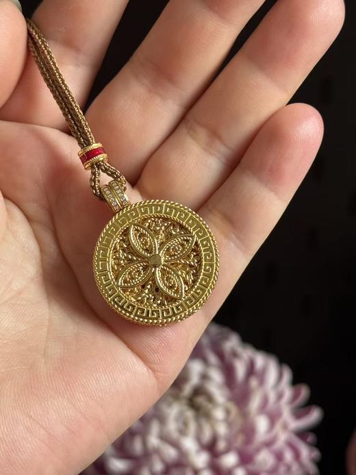 鸿运当头  好运常在 银镀金首饰 吊坠  （非质量问题 不退不换） 商品图2