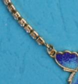 【彼达思】景之蓝 浮光蝶链手链 珐琅饰品 商品图2