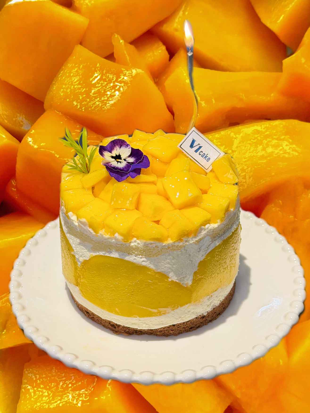 芒果小布布 四 寸【到店自提】