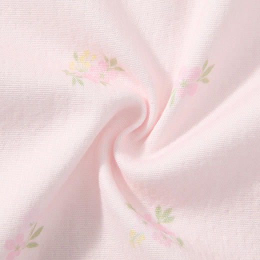 怡比清新花语家居长袖开襟套装HY25AUN091粉红色调（90#-130#） 商品图12