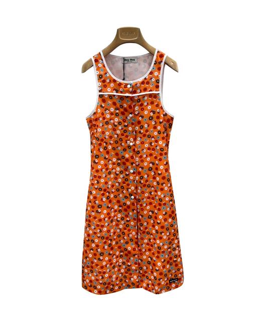 女款印花背心连衣裙ju017 商品图0