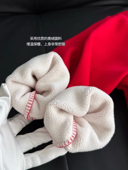 F012818马年重工刺绣马上有福拜年服加绒卫衣 商品图12