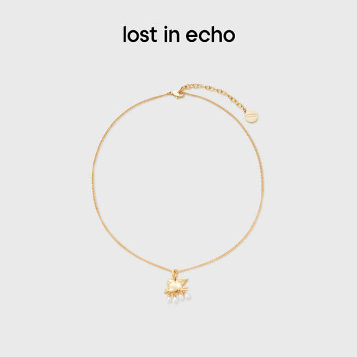 lost in echo2026春夏新款个性趣味小飞马流苏挂坠细项链毛衣链女 商品图0