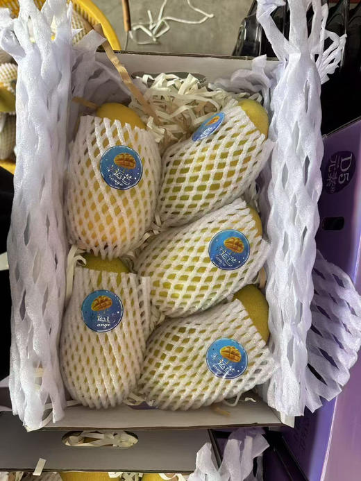 海南空运金煌芒，5斤左右，4-6粒装 商品图3