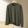 【DWP】大依优型大码男装圆领卫衣简约休闲百搭棉质长袖打底衫上衣 商品缩略图3
