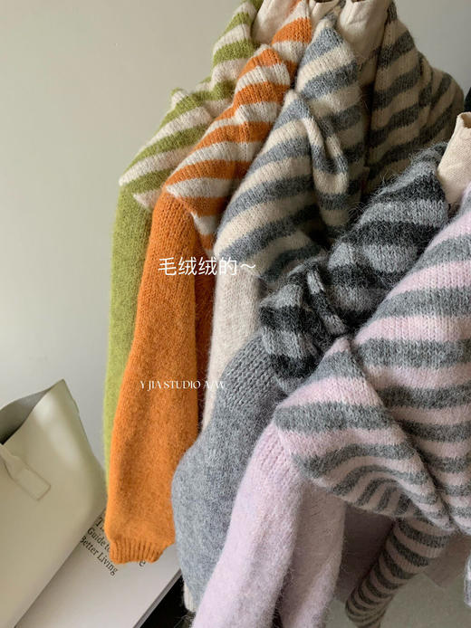 老米优品🎈 3月8日起发货！《带披肩！刺绣小花朵爱心扣针织开衫》含9.4%绵羊毛，柔软亲肤，保暖舒适。 商品图7