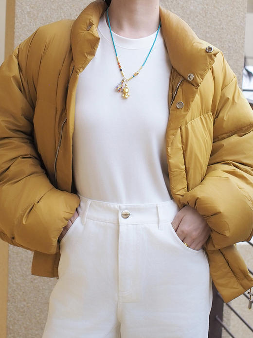 【冬天也能穿的显瘦又保暖！】男女同款云暖衣  黑科技保暖面料  滋养肌肤的同时暖和又抑菌  -2-15℃都好穿  简约基础百搭~72小时内发货 商品图4