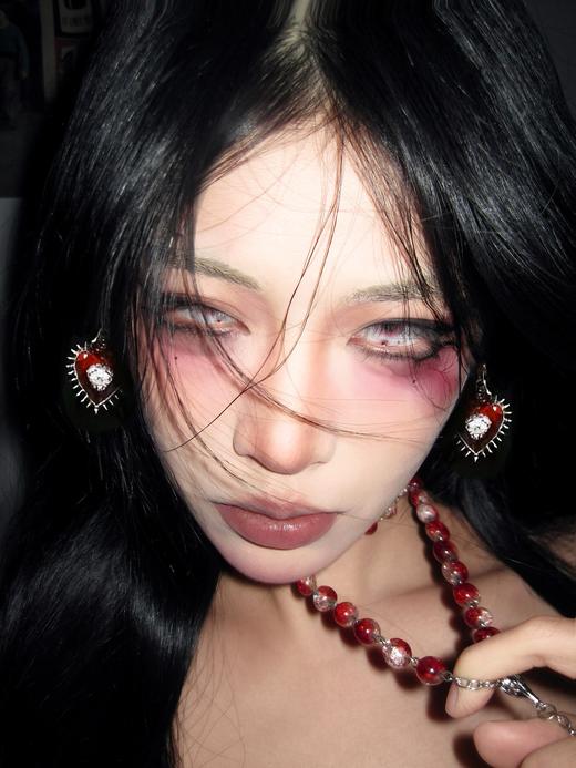 ninamond日抛cos  虚构血斑 直径14.5mm着色14.2mm (两片装) 商品图2