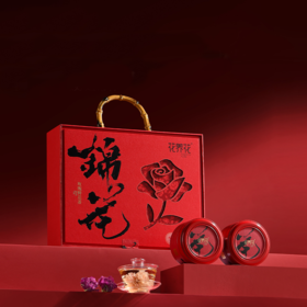 花养花 | 冻干玫瑰鲜花茶礼盒24g