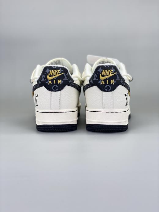 【年终清仓福利】NIke Air Force 1 '07 Low “LV联名——蓝勾抽绳”空军一号 专供外贸渠道 全掌内置蜂窝气垫 纯正版型 商品图3