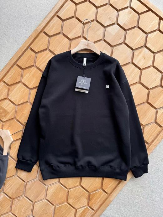 F012821休闲日常圆领男士加绒加厚卫衣打底衫 商品图3