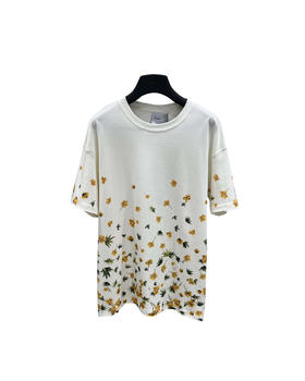 女款印花刺绣短袖T恤ba010