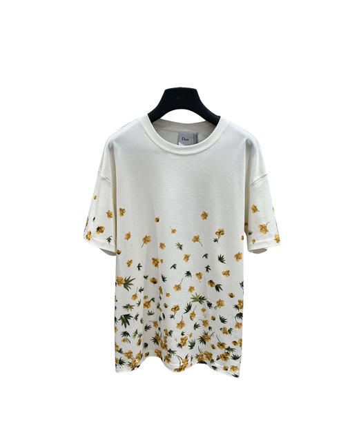 女款印花刺绣短袖T恤ba010 商品图0