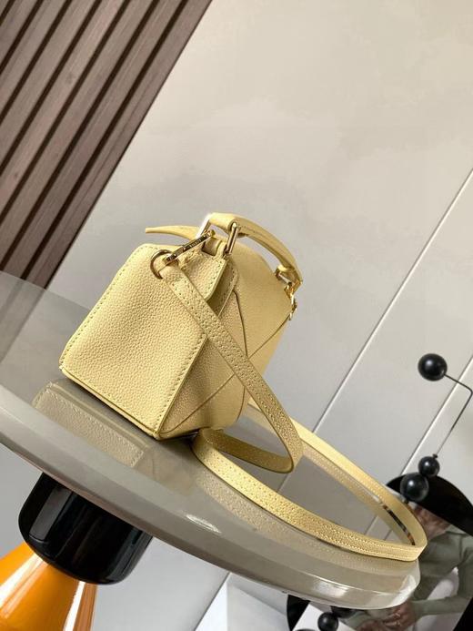 罗意威 puzzle 荔枝纹 黄油色 几何包 迷你（LZ） 商品图1