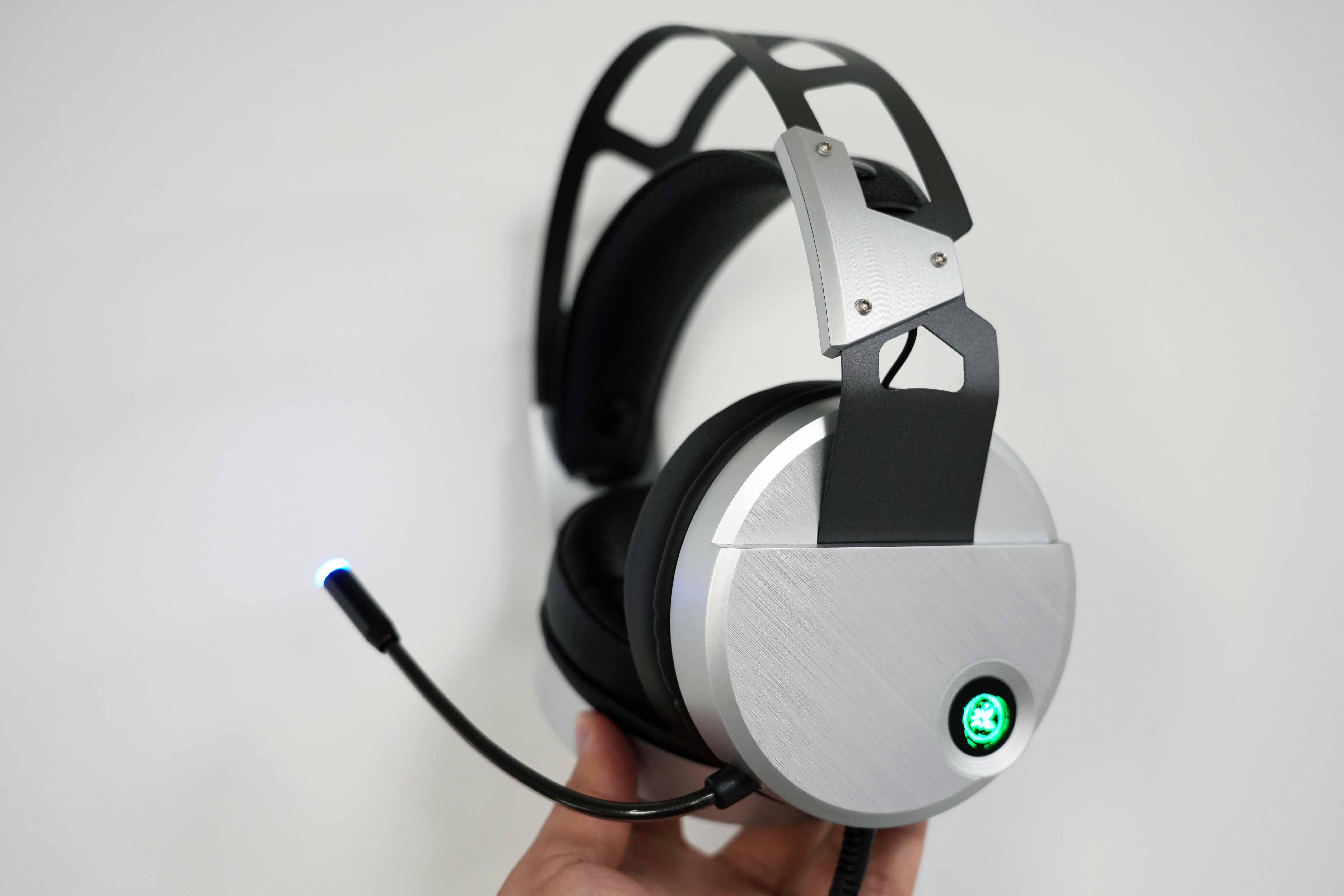 机械革命 游戏耳机头戴式耳麦 USB虚拟7.1声道 有线耳机