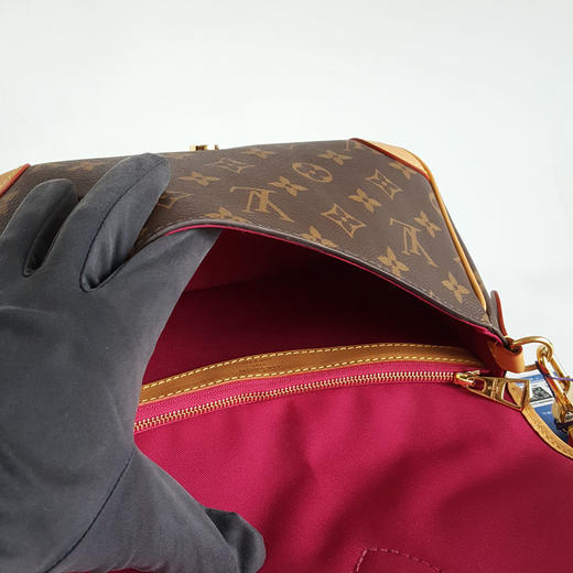 【95新】LV路易威登DIANE手袋M46049老花粉肩带DIANE法棍包单肩包女士240126AK07 商品图8