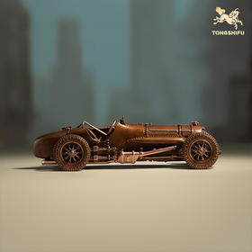 铜师傅 见微系列《不朽之旅（D款）》机车模型 创意家居紫铜摆件