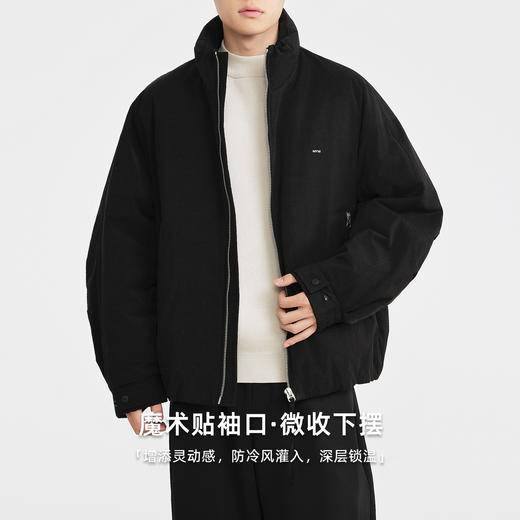 墨麦客男装立领拉链口袋羽绒服男2025冬新款轻户外羽绒外套88820 商品图2