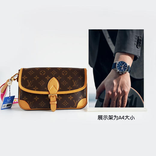 【95新】LV路易威登DIANE手袋M46049老花粉肩带DIANE法棍包单肩包女士240126AK07 商品图9