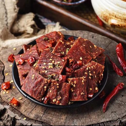 九成风干猪肉干 川西特产 原切香辣下饭追剧健身解馋办公零食 商品图0