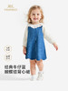 英氏童装女宝宝连衣裙纯棉牛仔背心裙夏季日常儿童裙YRLFJ1S006A 商品缩略图0