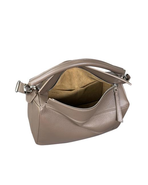 大号puzzle鹿纹牛皮手袋斜挎包zh014 商品图3