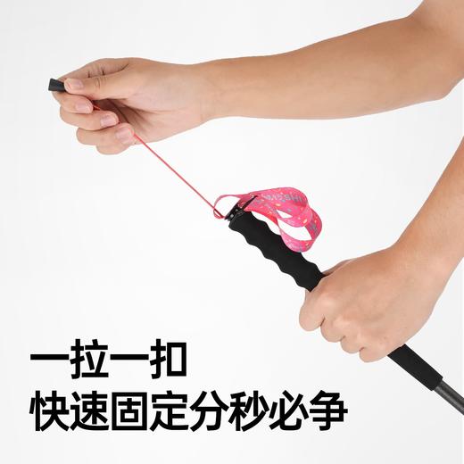 时行专业跑步杖登山杖越超轻折叠便携手杖专业户外爬山 商品图3