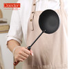 【德国戴德纯铁长柄勺】德国Daeden戴德纯铁长柄泼油勺加长防烫精铁汤勺无涂层木手柄小锅 商品缩略图1