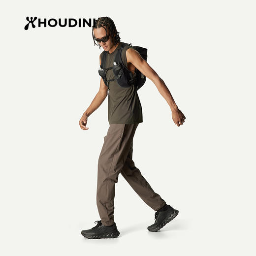 HOUDINI胡丁尼 Pace Air Tank空速男户外26夏新跑步健身无袖背心 840070 商品图2