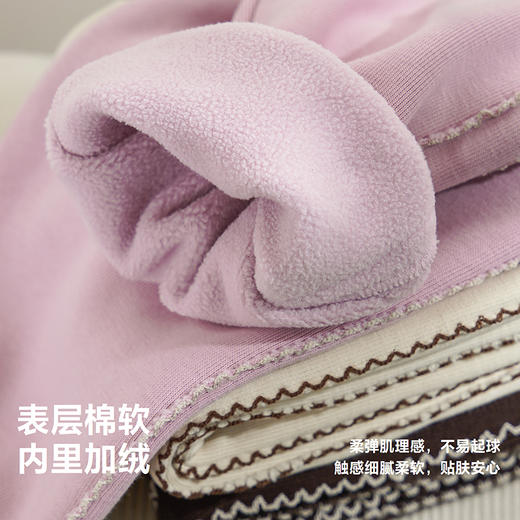 迷你巴拉女童宝宝甜美长裤2025冬季新品内里加绒亲肤保暖裤子 商品图3