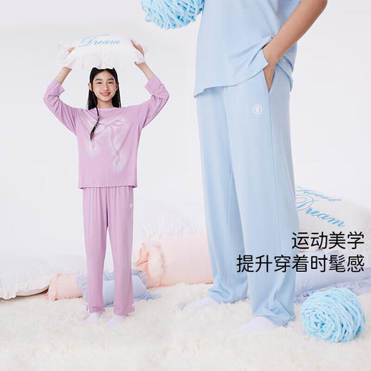 onmygame【慕斯】儿童A类驱蚊家居服男童女童春秋款睡衣套装2025年新款 商品图3