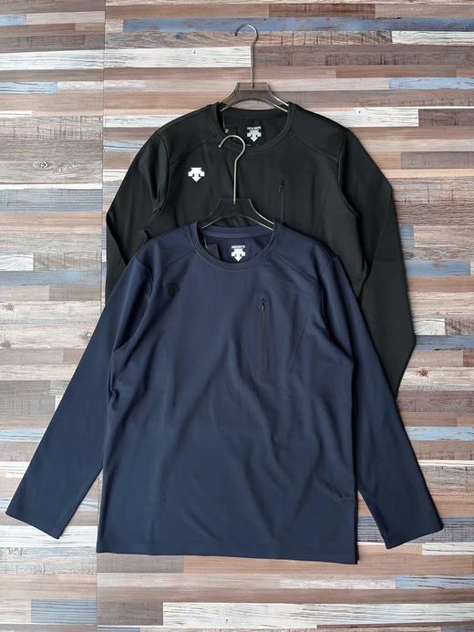 F012814户外轻盈透气内里加绒压胶防风长袖卫衣 商品图1