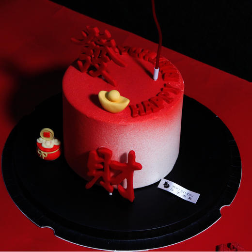 才气款【奉旨发财】1.5磅香草奶油芒果夹心口味 商品图5