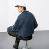 714street美式复古哈灵顿混纺夹克2026春季新款翻领宽松外套男女 商品缩略图2