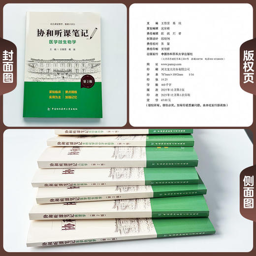 医学微生物学 第2版 协和听课笔记 王雅雯 葛瑛 主编 结合课堂教学 重难点突出 9787567927421 中国协和医科大学出版社 商品图2