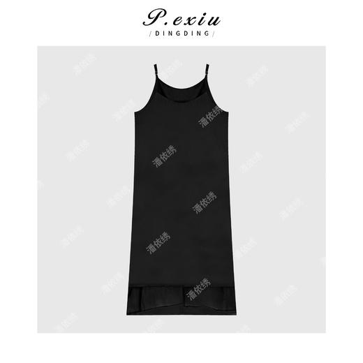 04-2潘依绣丁丁宠粉法式拼接吊带连衣裙Q3240 商品图0