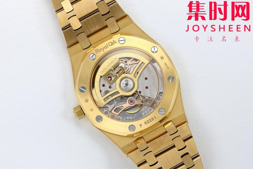 新品 爱彼ZF皇家橡树16202系列 表径39MM的16202BA “JUMBO”超薄男士腕表 全新鎏金“咸蛋黄” 小手腕福音 商品图7