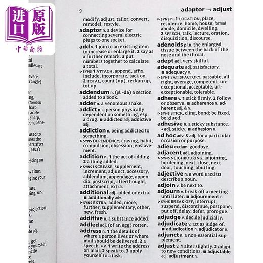 【中商原版】牛津大学出版 Oxford Mini Dictionary and Thesaurus 牛津迷你词典和同义词库 商品图12