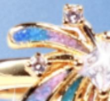 【彼达思】景之蓝 烟花戒指 珐琅饰品 商品图2