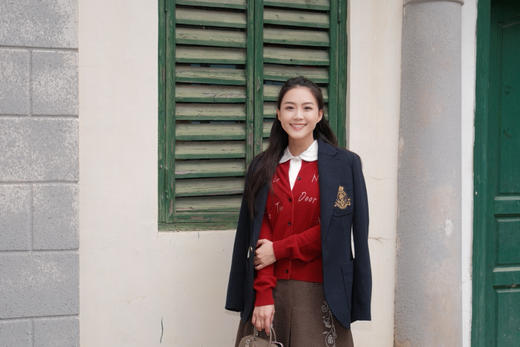 鸢尾探影|法式复古印花半裙 商品图2