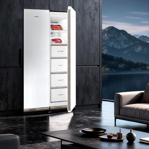 卡萨帝340L+340L超薄零嵌入式双拼冰箱支持多台拼接对开门家用大容量一级能效风冷无霜 680升 2台白组合对开门丨冷藏+冷冻 商品图4