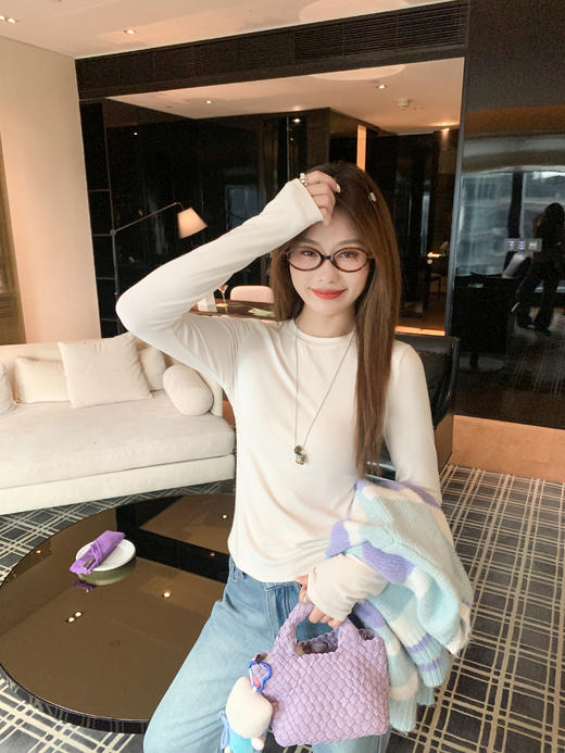 <曾小咸推荐>现货秒杀 ！微信超特价！彩色条纹针织开衫 日常209.99 立减120 秒杀89.99！！ 商品图11