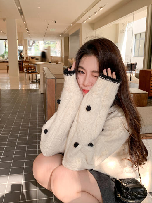 <曾小咸推荐>2.7现货秒杀 ！微信超特价！韩系小毛球毛衣 日常189.99 立减90 秒杀99.99！！ 商品图8