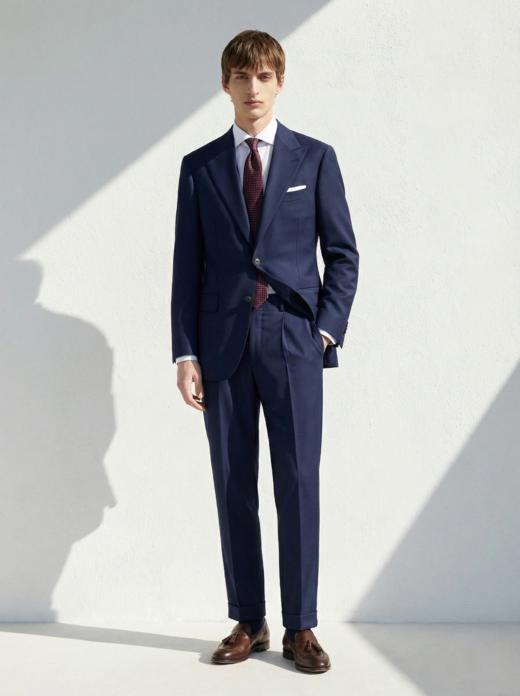 「35款可选」Loro piana AUSTRALIS Super 150’s 澳洲美丽诺羊毛全麻衬套装 商品图3