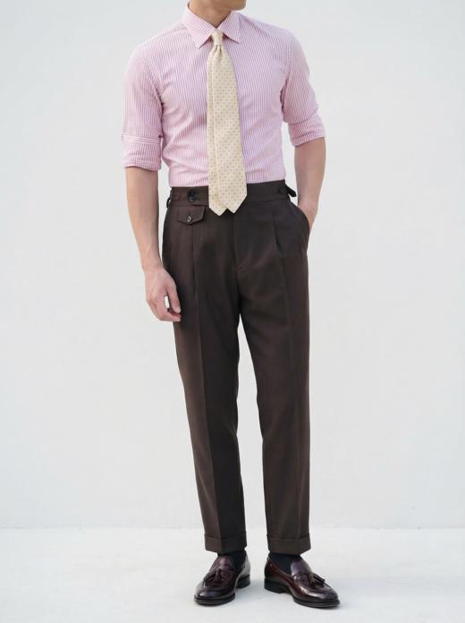 「41款可选」T.INGENIATOR 21微米强捻澳洲美丽诺羊毛意式工艺裤装 商品图0